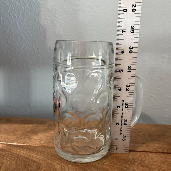 Erdinger Weissbrau Stein Glass Dimpled Beer Mug Germany - Picture 8 of 9